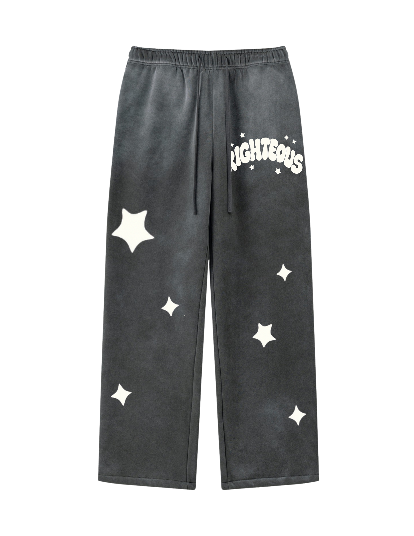 Righteous Denim Sweatpants Dark Grey